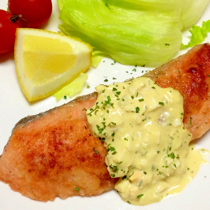 旬の味 かんたんご馳走 秋鮭のムニエル レシピ 作り方 By けにーパパ 楽天レシピ 旬の味 かんたんご馳走 秋鮭のムニエル レシピ 作り方 By けにーパパ 楽天レシピ